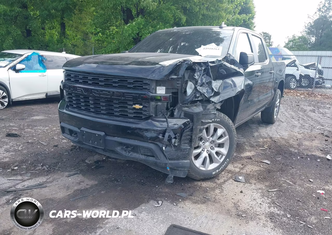 2020 Chevrolet Silverado 1500 2Wd Short Bed Custom VIN:3GCPWBEK4LG362996 - 2