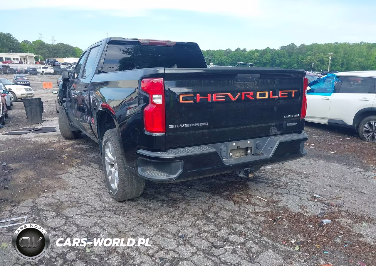 2020 Chevrolet Silverado 1500 2Wd Short Bed Custom VIN:3GCPWBEK4LG362996 - 3