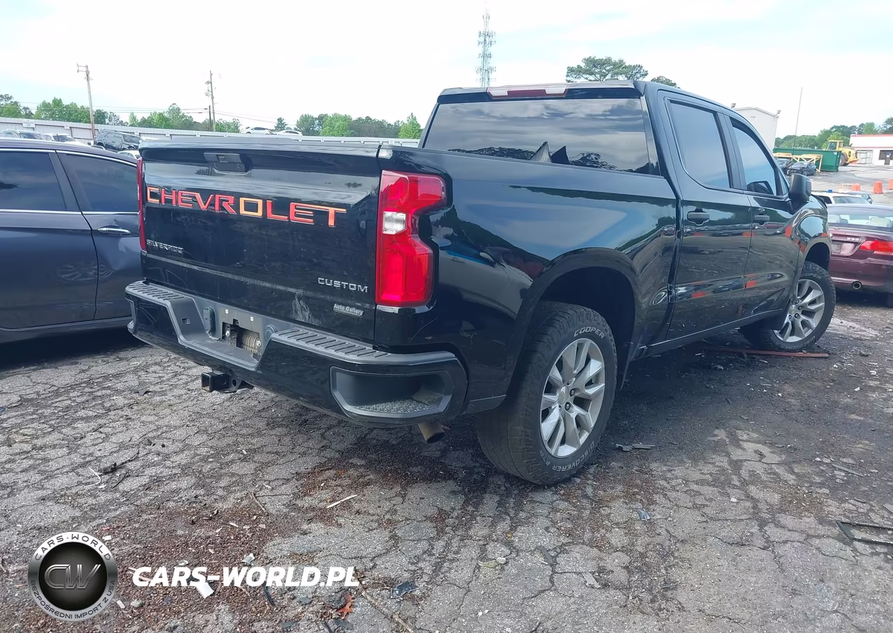 2020 Chevrolet Silverado 1500 2Wd Short Bed Custom VIN:3GCPWBEK4LG362996 - 4