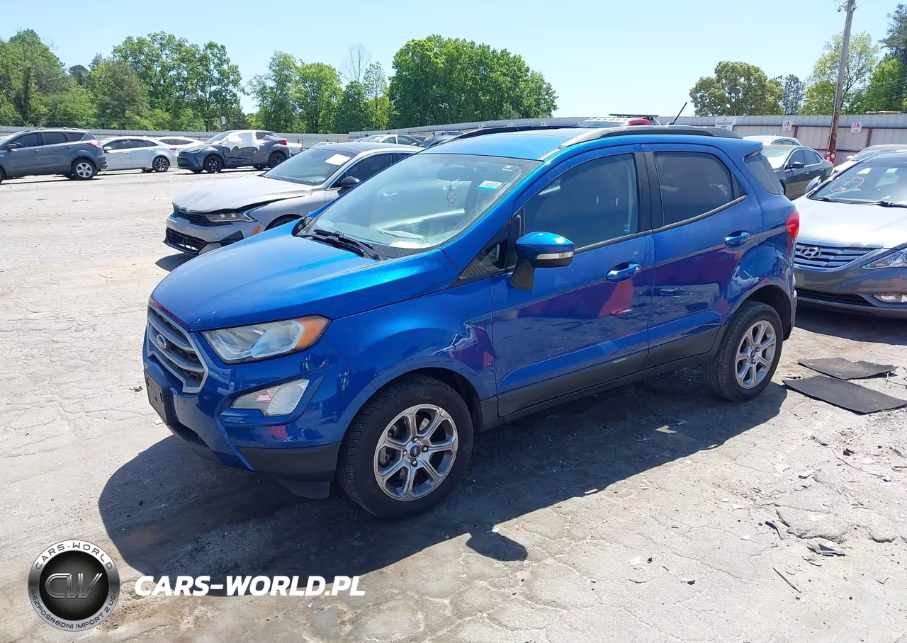 2019 Ford Ecosport Se VIN:MAJ6S3GL6KC270766 - 2