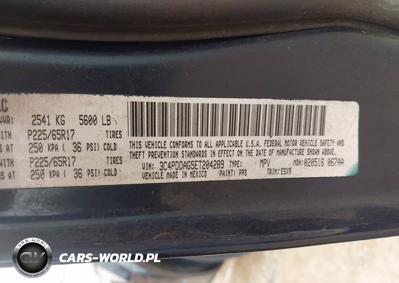 2014 Dodge Journey Se VIN:3C4PDDAG5ET204289 - 9