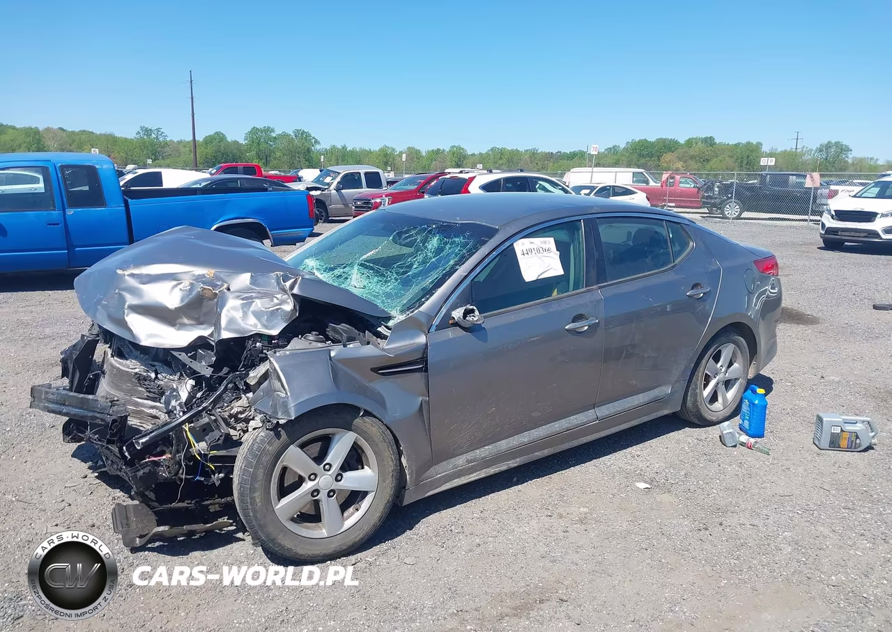 2015 Kia Optima Lx VIN:5XXGM4A74FG515502 - 2