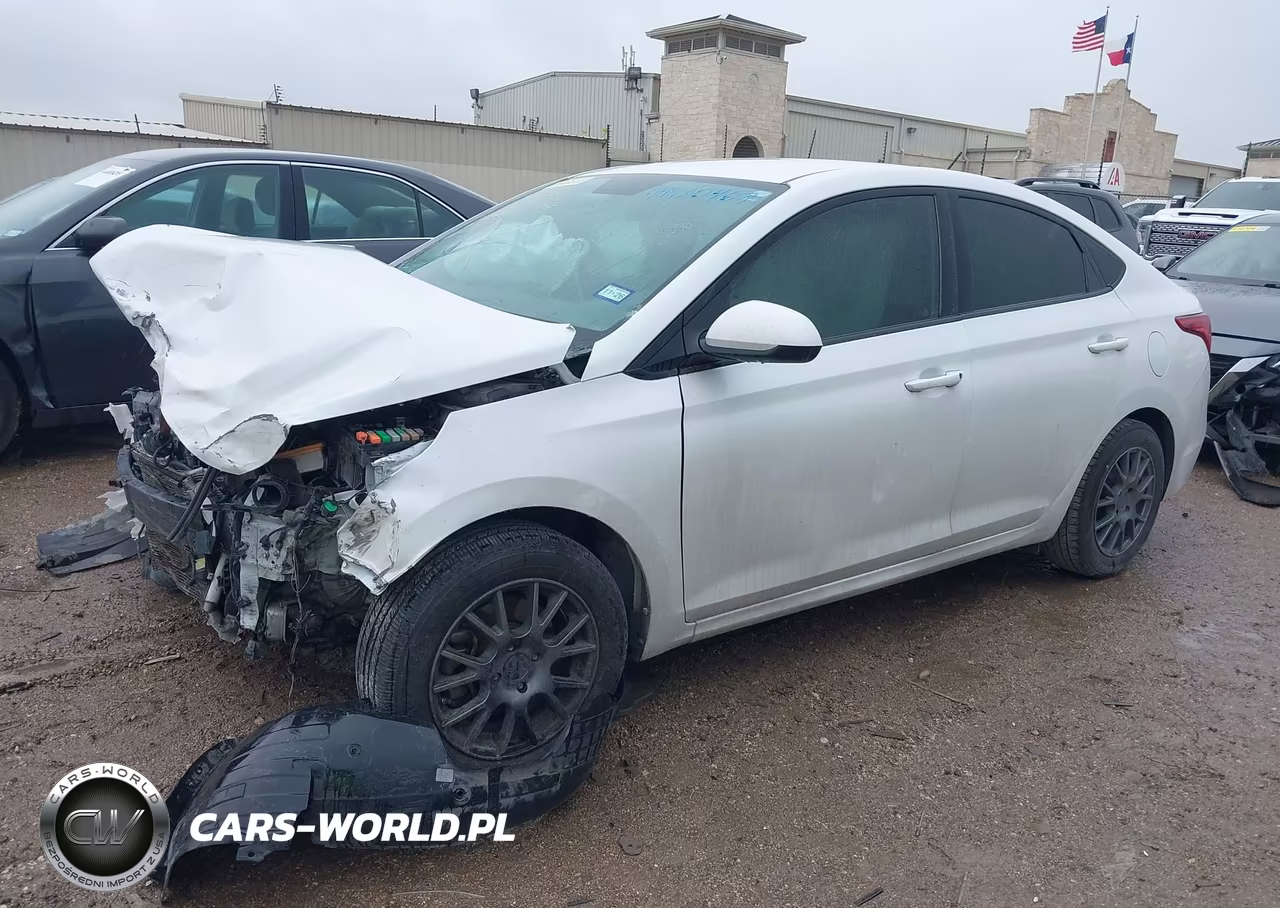 2022 Hyundai Accent Se VIN:3KPC24A65NE178583 - 2