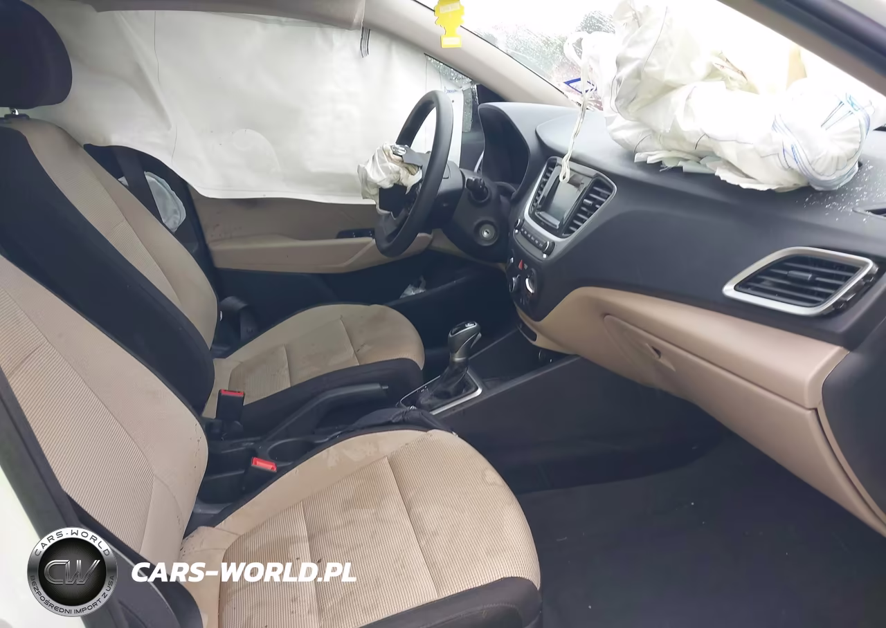 2022 Hyundai Accent Se VIN:3KPC24A65NE178583 - 5