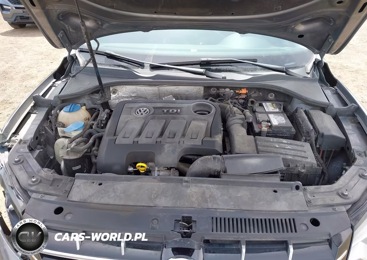 2014 Volkswagen Passat 2.0L Tdi Se VIN:1VWBN7A34EC046607 - 10