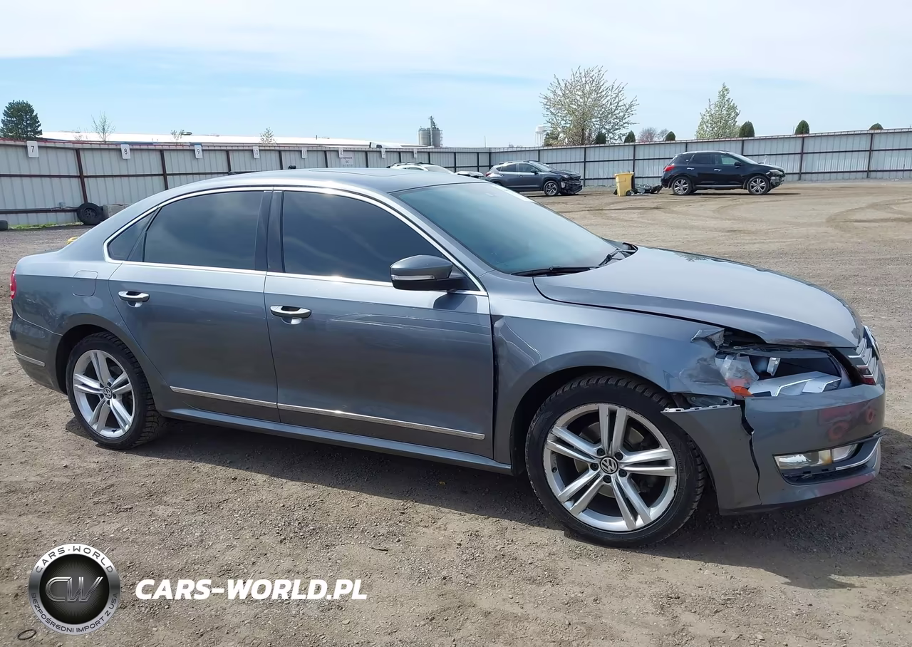2014 Volkswagen Passat 2.0L Tdi Se VIN:1VWBN7A34EC046607 - 13