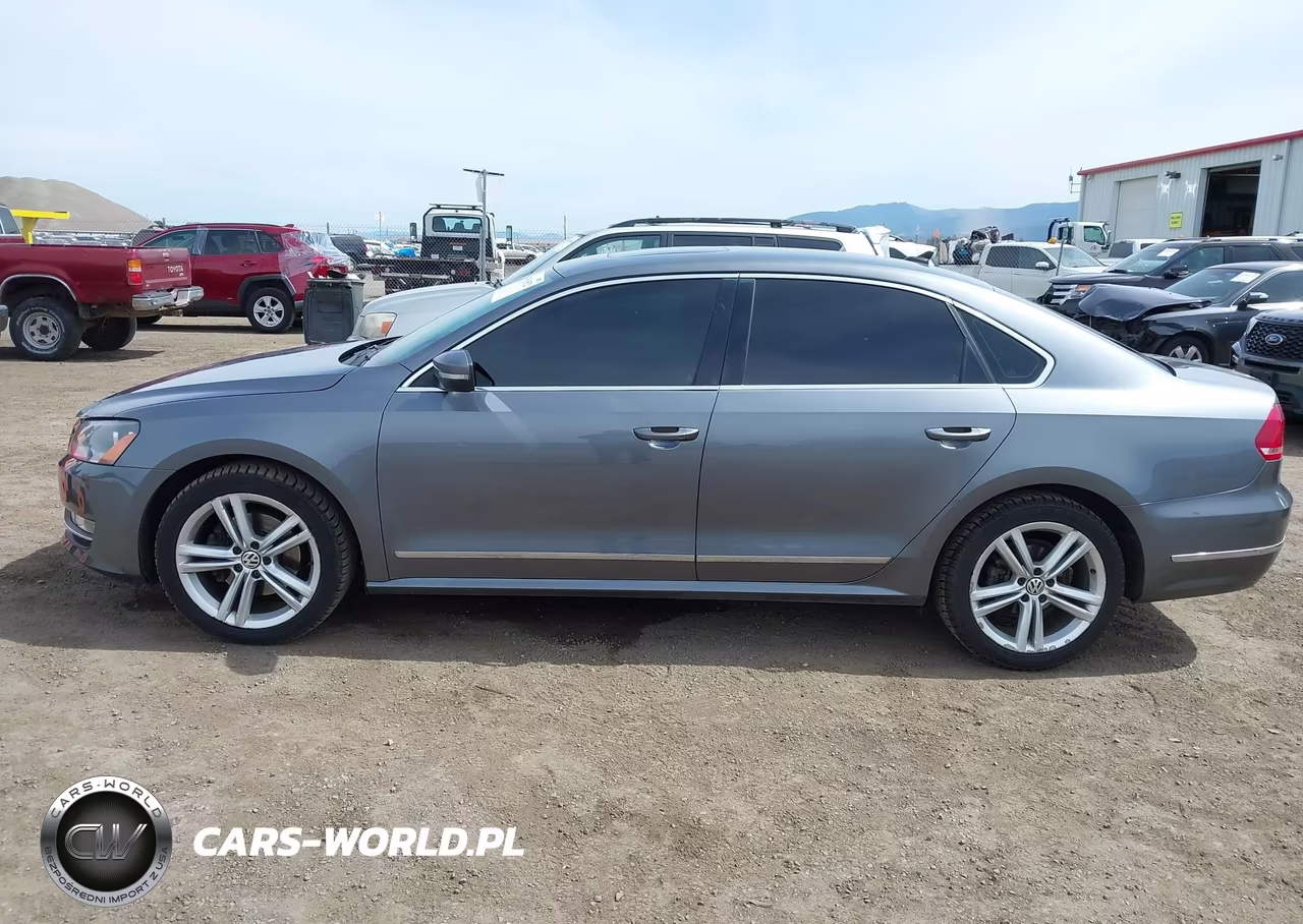 2014 Volkswagen Passat 2.0L Tdi Se VIN:1VWBN7A34EC046607 - 14