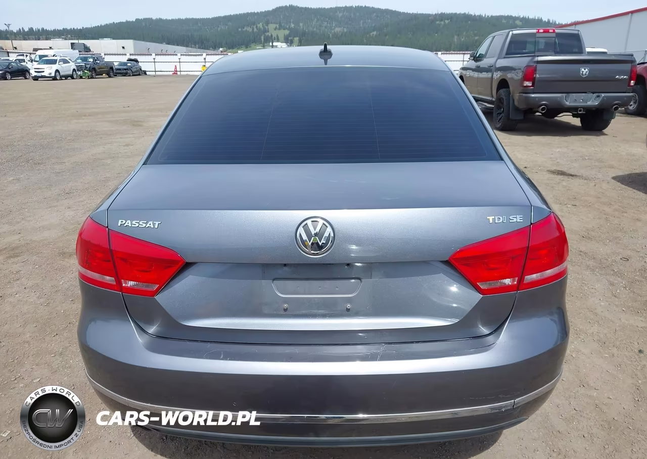 2014 Volkswagen Passat 2.0L Tdi Se VIN:1VWBN7A34EC046607 - 16