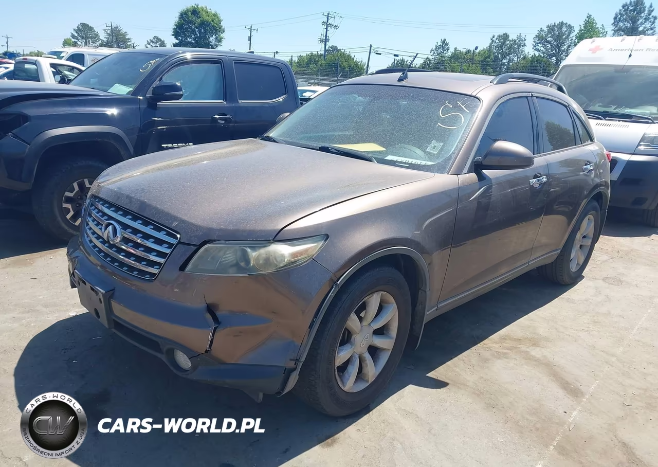 2004 Infiniti Fx35 VIN:JNRAS08W34X210337 - 2