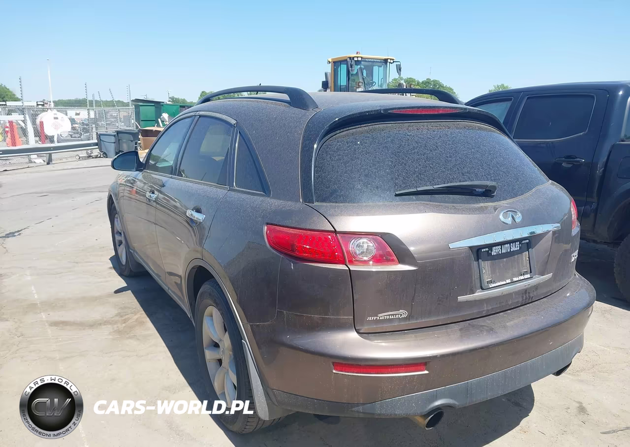 2004 Infiniti Fx35 VIN:JNRAS08W34X210337 - 3