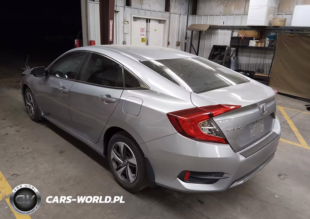 2020 Honda Civic Lx VIN:19XFC2F6XLE000138 - 3