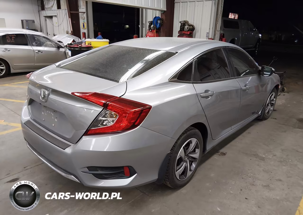 2020 Honda Civic Lx VIN:19XFC2F6XLE000138 - 4