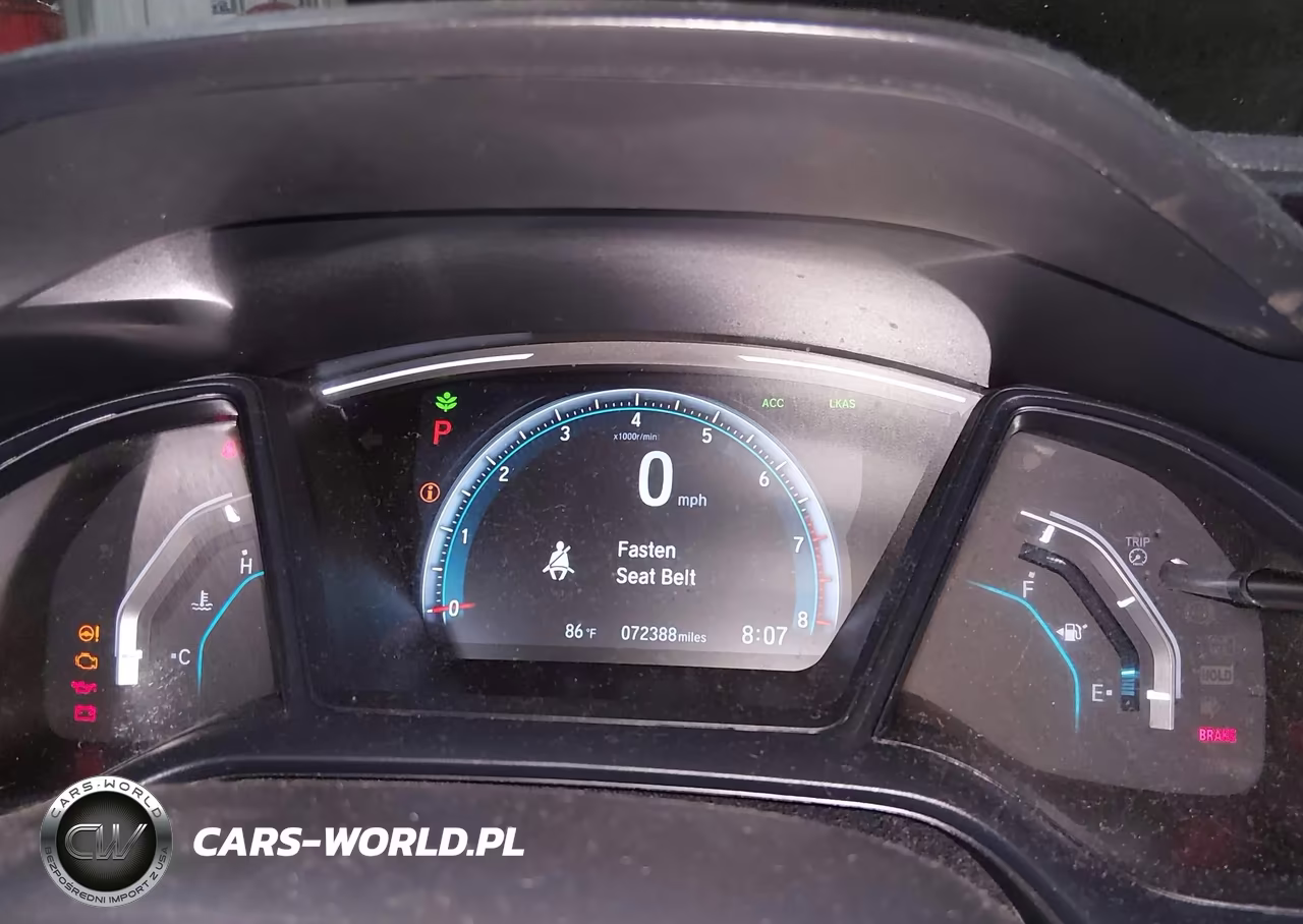 2020 Honda Civic Lx VIN:19XFC2F6XLE000138 - 7