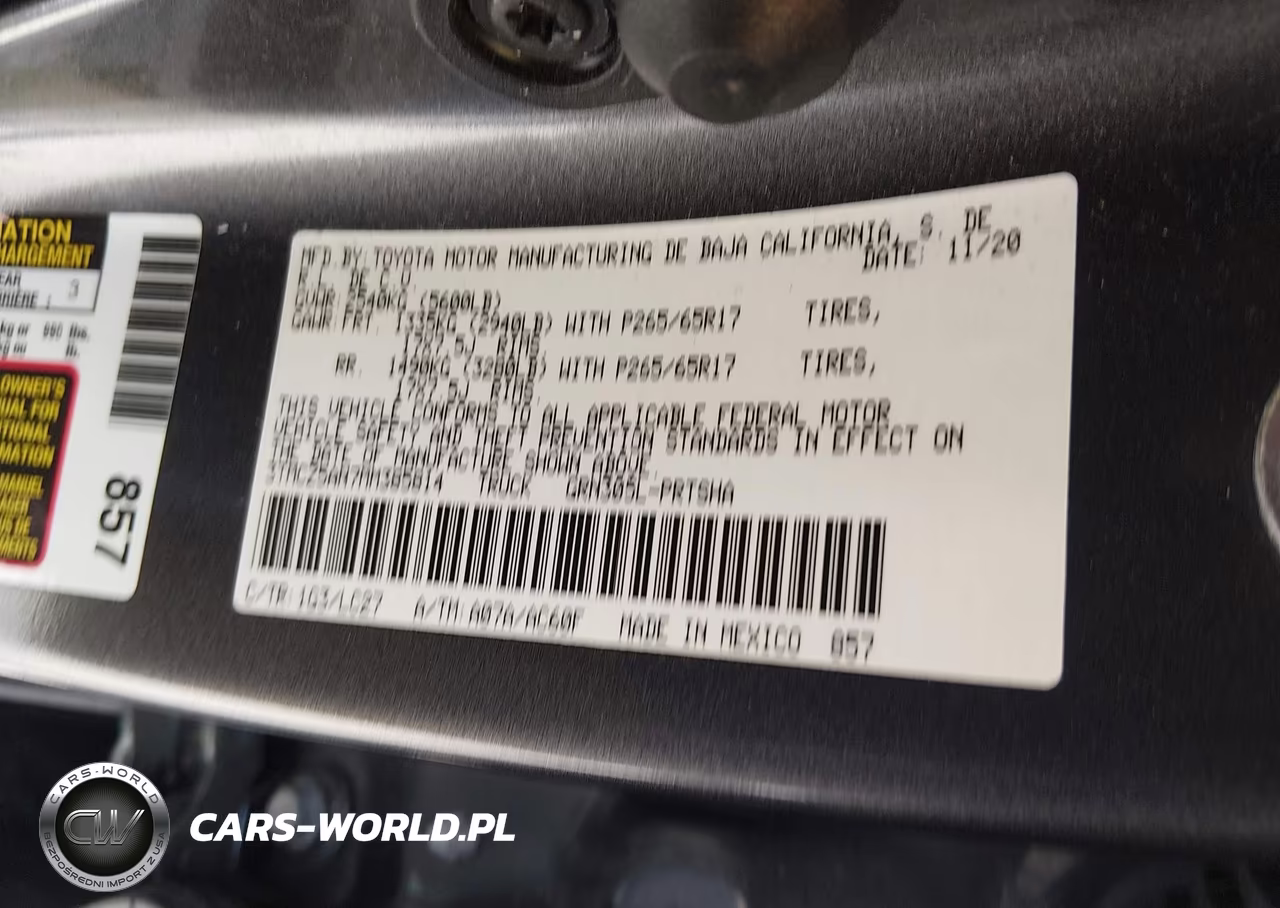 2021 Toyota Tacoma Trd Sport VIN:3TMCZ5AN7MM385814 - 9