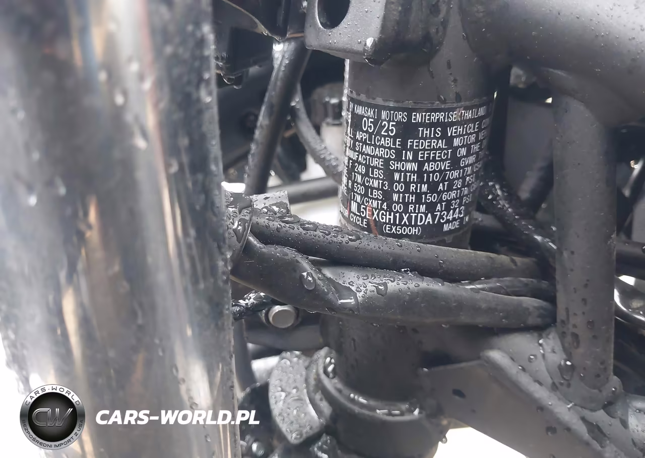 2026 Kawasaki Ex500 H VIN:ML5EXGH1XTDA73443 - 10