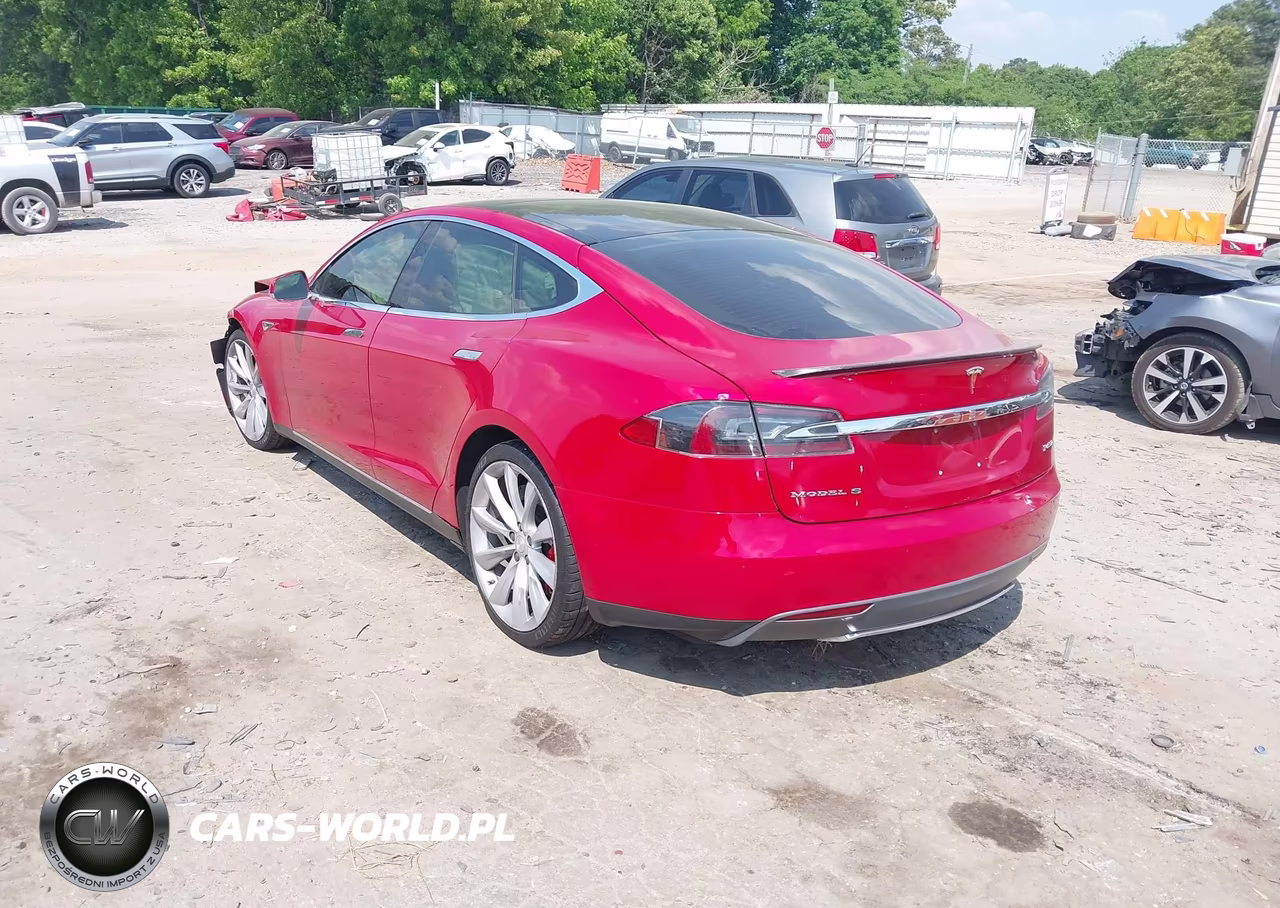2015 Tesla Model S 85D-P85D VIN:5YJSA1H45FF093935 - 3