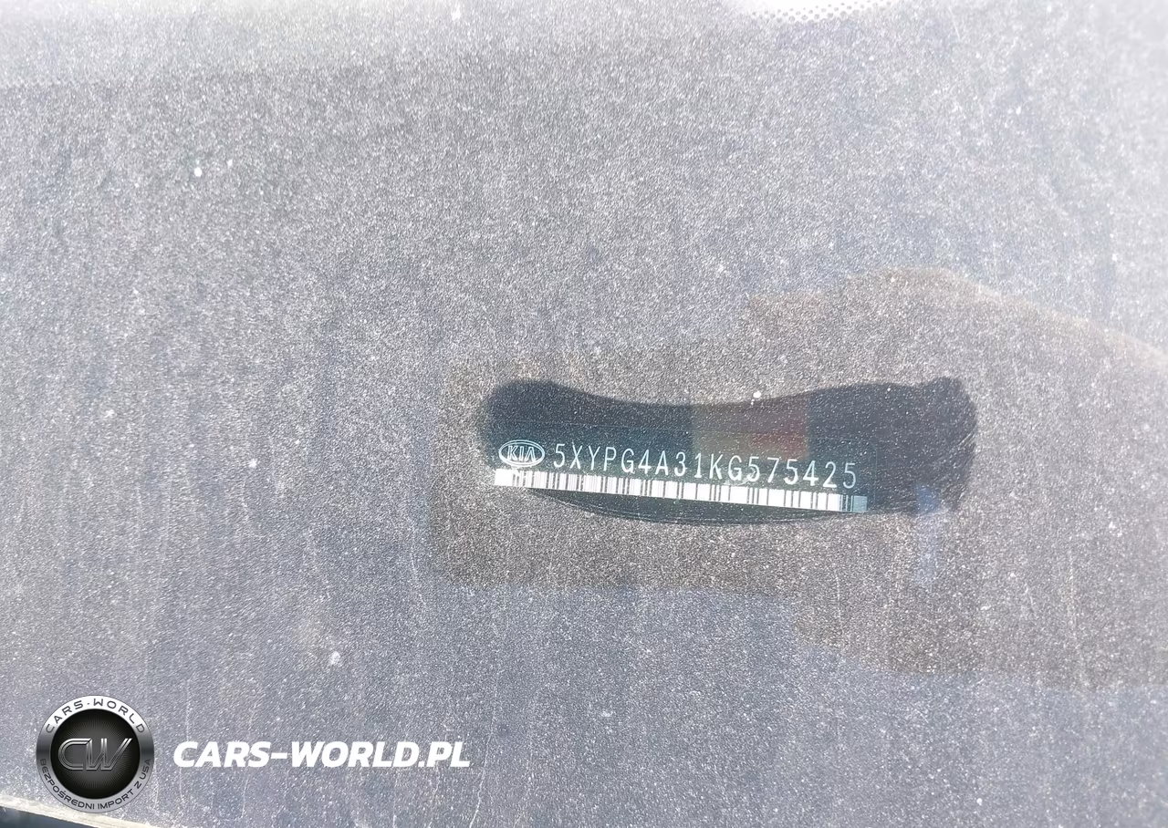 2019 Kia Sorento 2.4L Lx VIN:5XYPG4A31KG575425 - 9