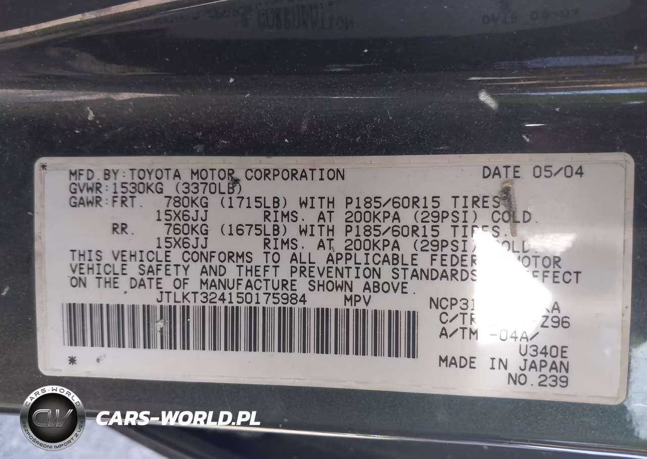 2005 Scion Xb VIN:JTLKT324150175984 - 9