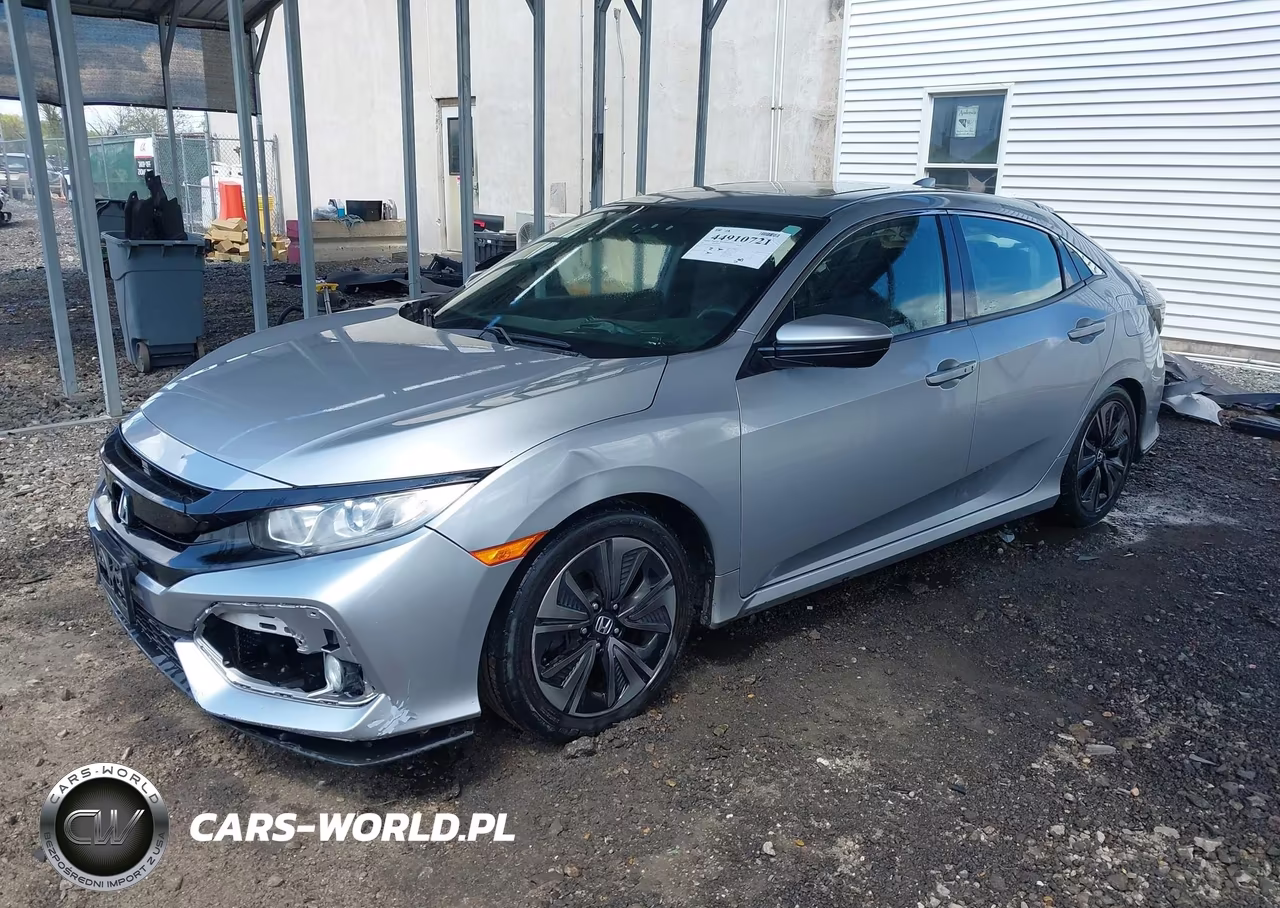 2017 Honda Civic Ex VIN:SHHFK7H59HU422602 - 2