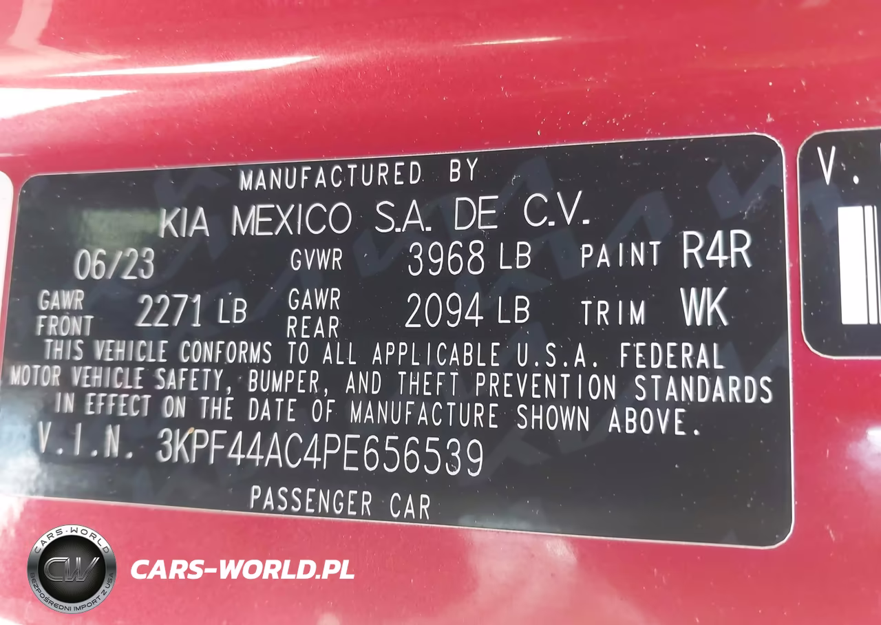 2023 Kia Forte Gt VIN:3KPF44AC4PE656539 - 9