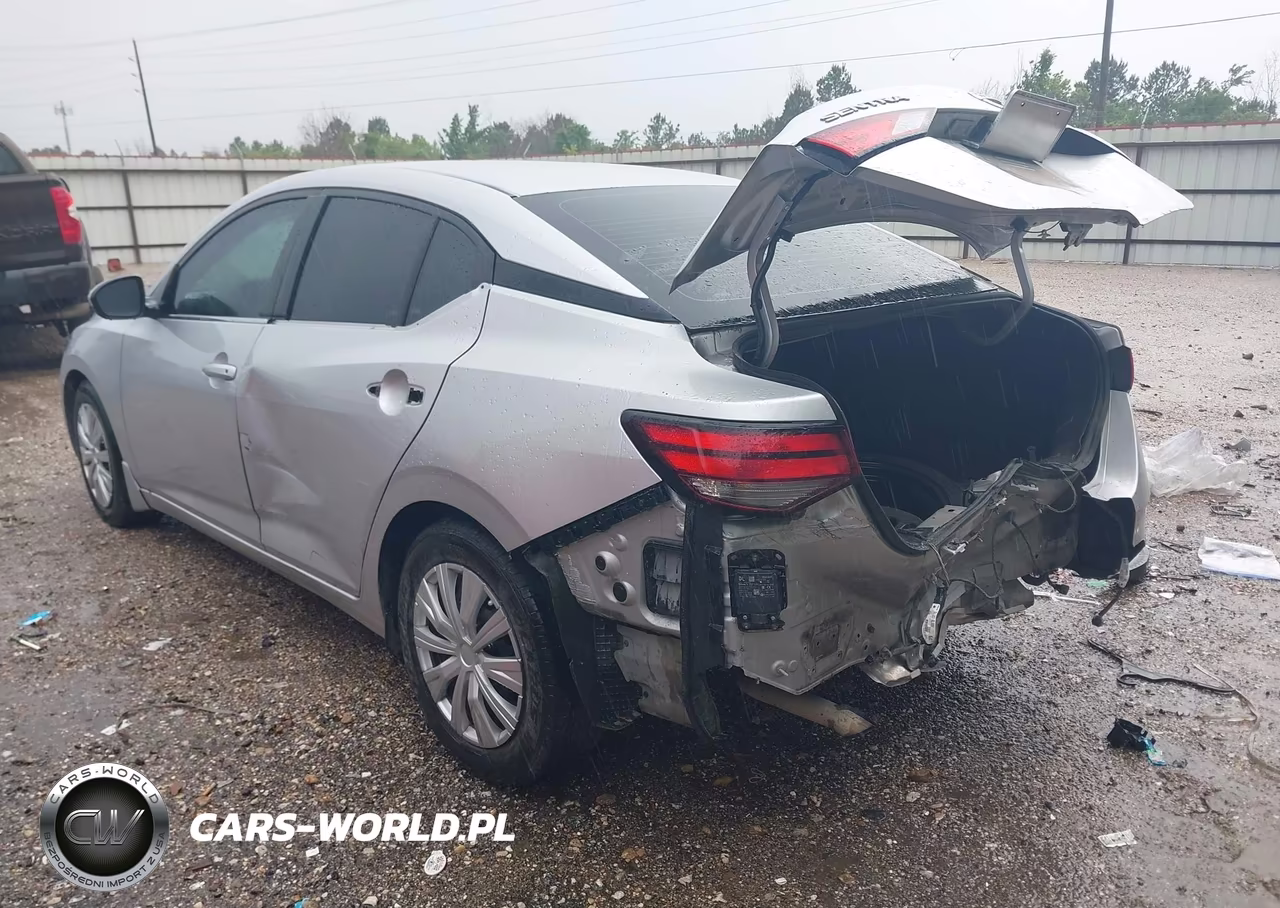 2021 Nissan Sentra S Xtronic Cvt VIN:3N1AB8BV8MY295479 - 3