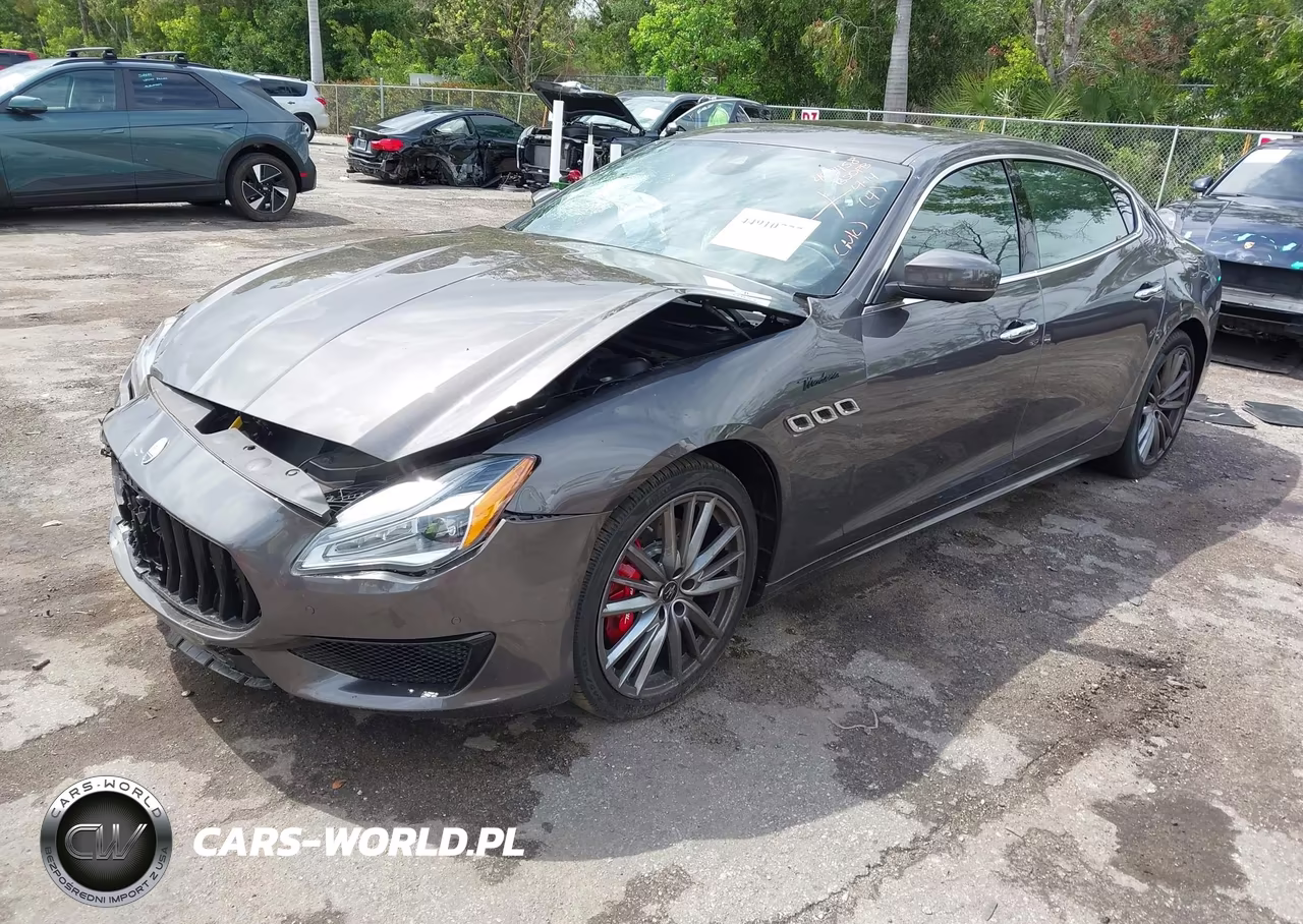 2023 Maserati Quattroporte Modena Q4 VIN:ZAM56YRM4PX423458 - 2