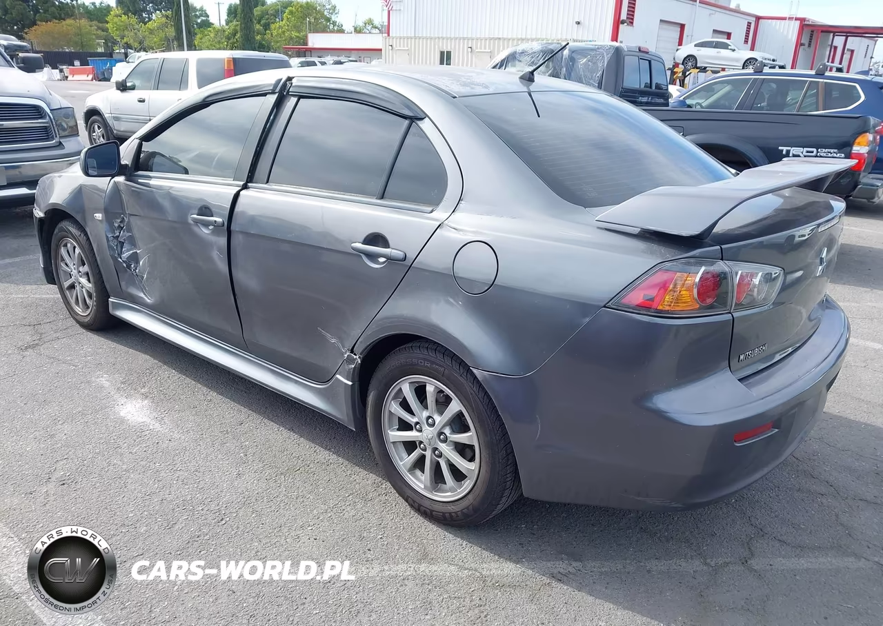2010 Mitsubishi Lancer Es VIN:JA32U2FU3AU027849 - 3