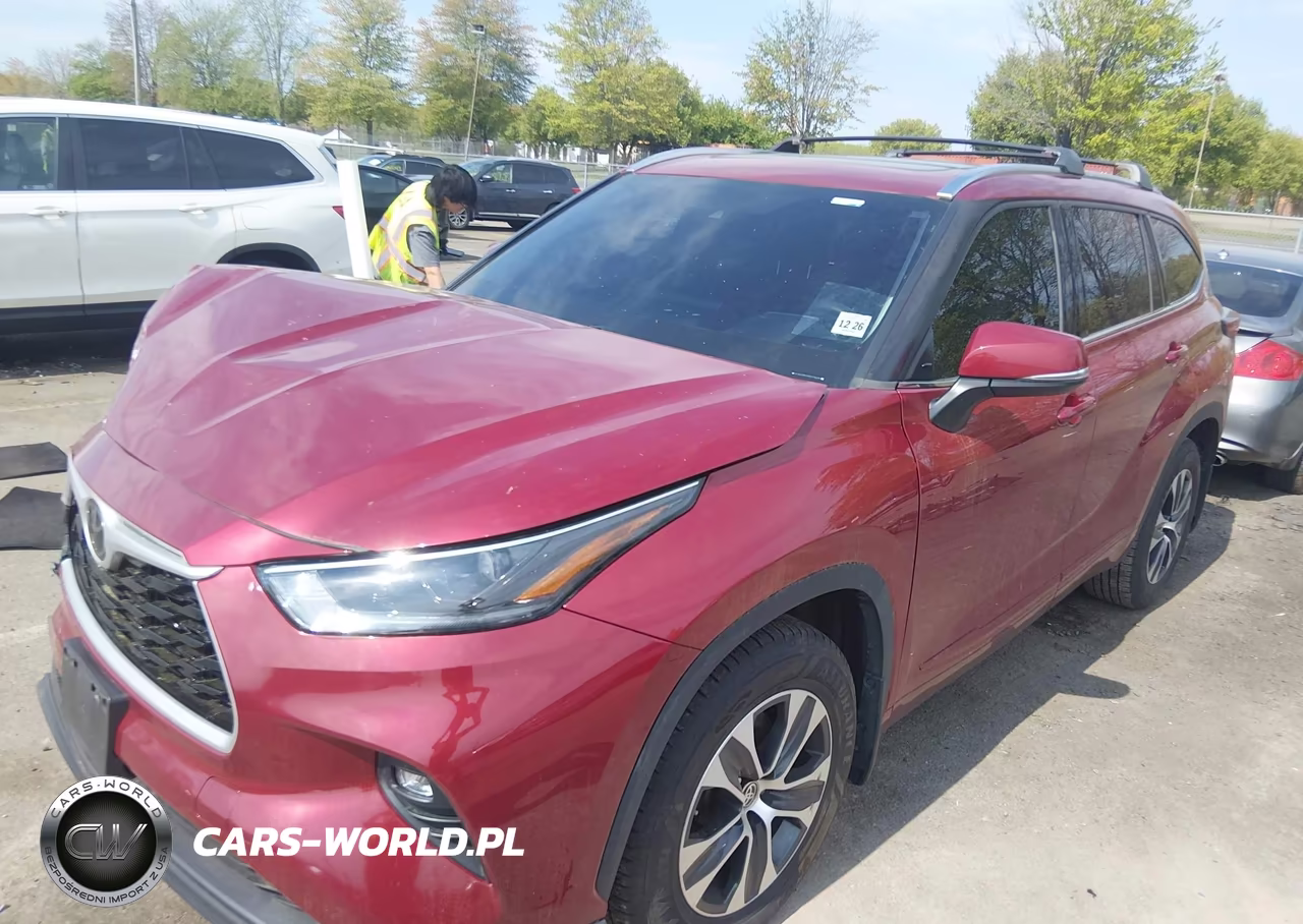 2021 Toyota Highlander Xle VIN:5TDGZRBH3MS078416 - 2