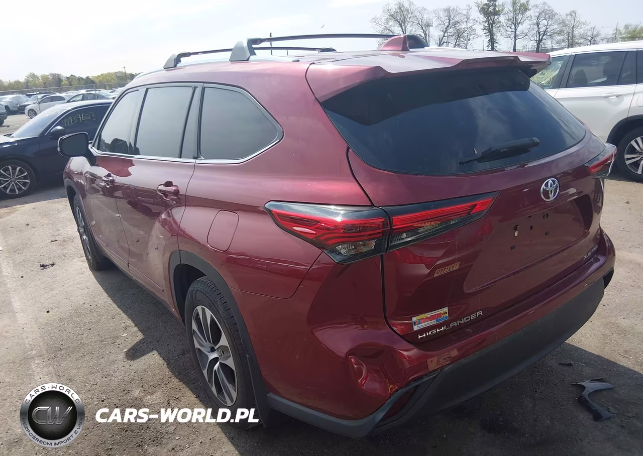 2021 Toyota Highlander Xle VIN:5TDGZRBH3MS078416 - 3