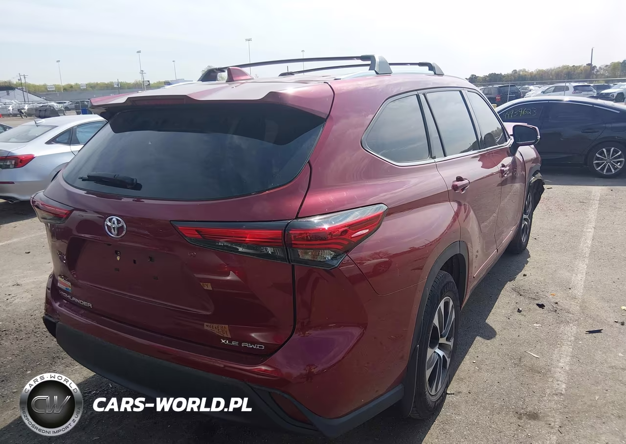 2021 Toyota Highlander Xle VIN:5TDGZRBH3MS078416 - 4