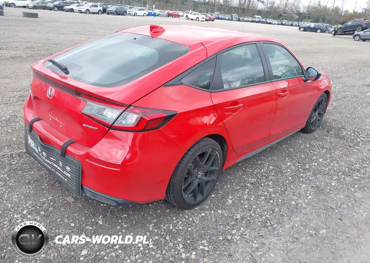 2025 Honda Civic Sedan Sport VIN:19XFL2H82SE015844 - 4