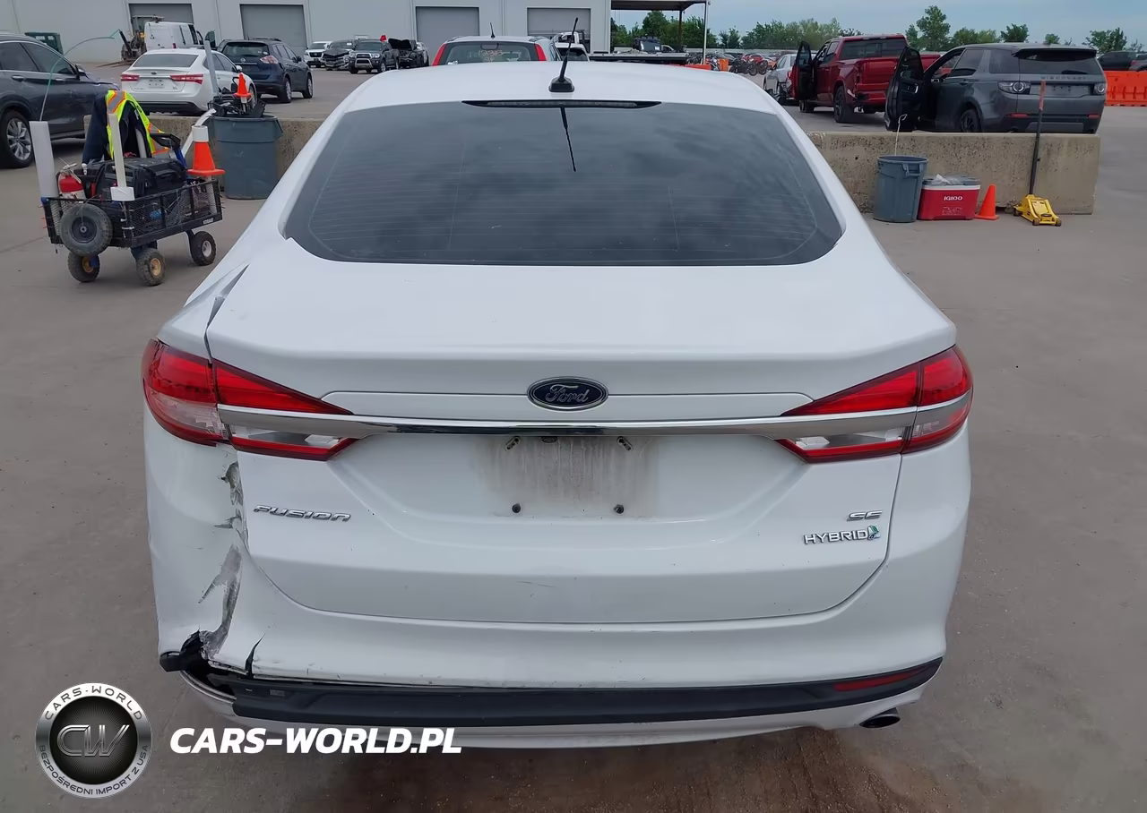 2017 Ford Fusion Hybrid Se VIN:3FA6P0LU8HR254965 - 16