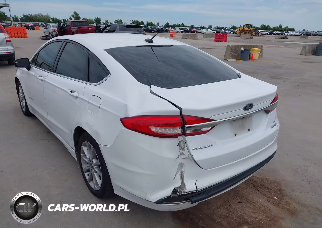 2017 Ford Fusion Hybrid Se VIN:3FA6P0LU8HR254965 - 3