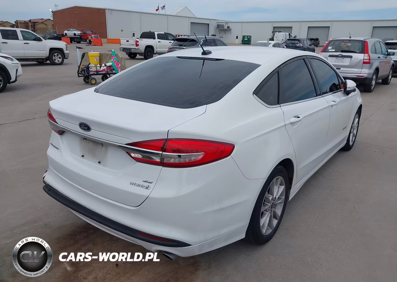2017 Ford Fusion Hybrid Se VIN:3FA6P0LU8HR254965 - 4