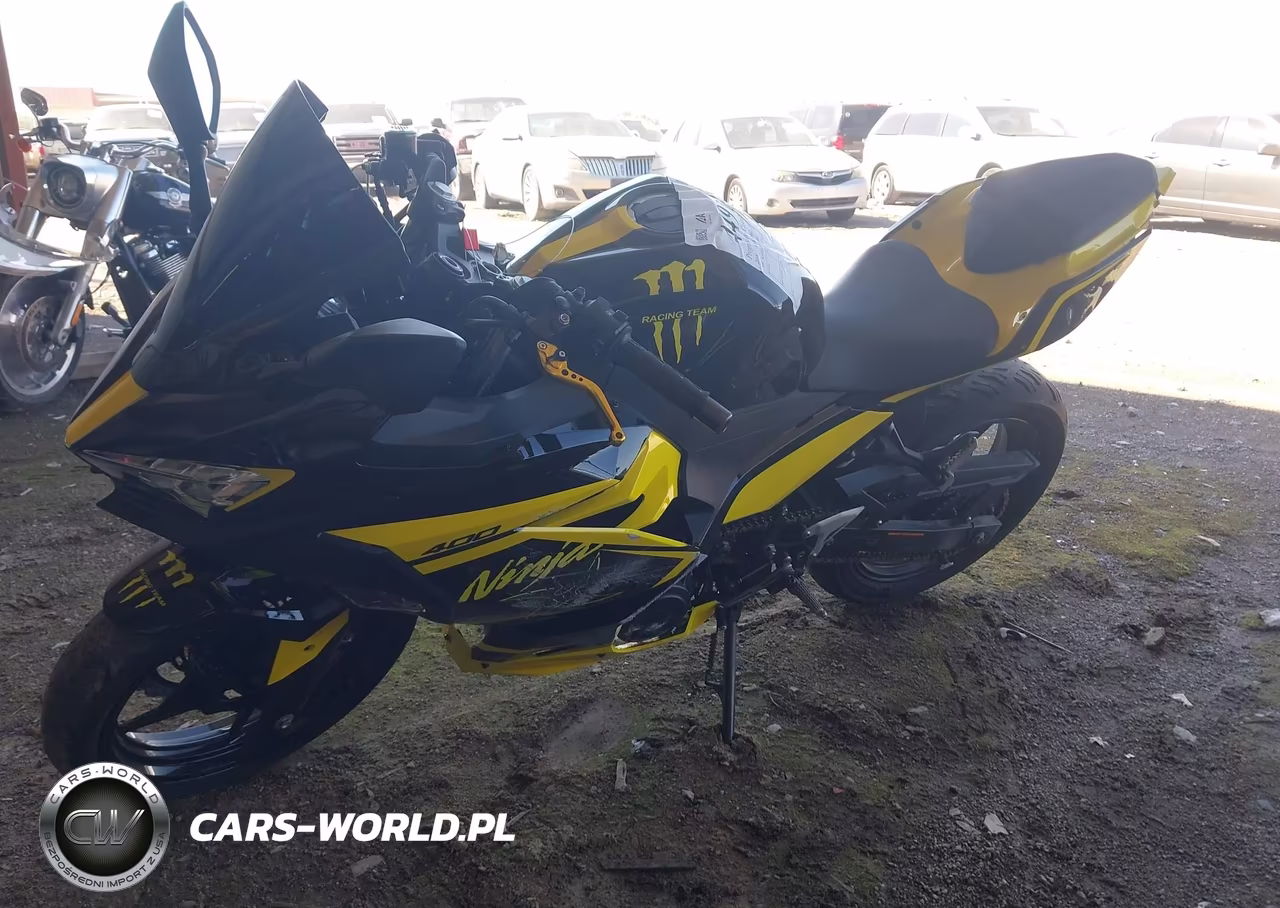2018 Kawasaki Ex400 VIN:JKAEXKG17JDA04551 - 2