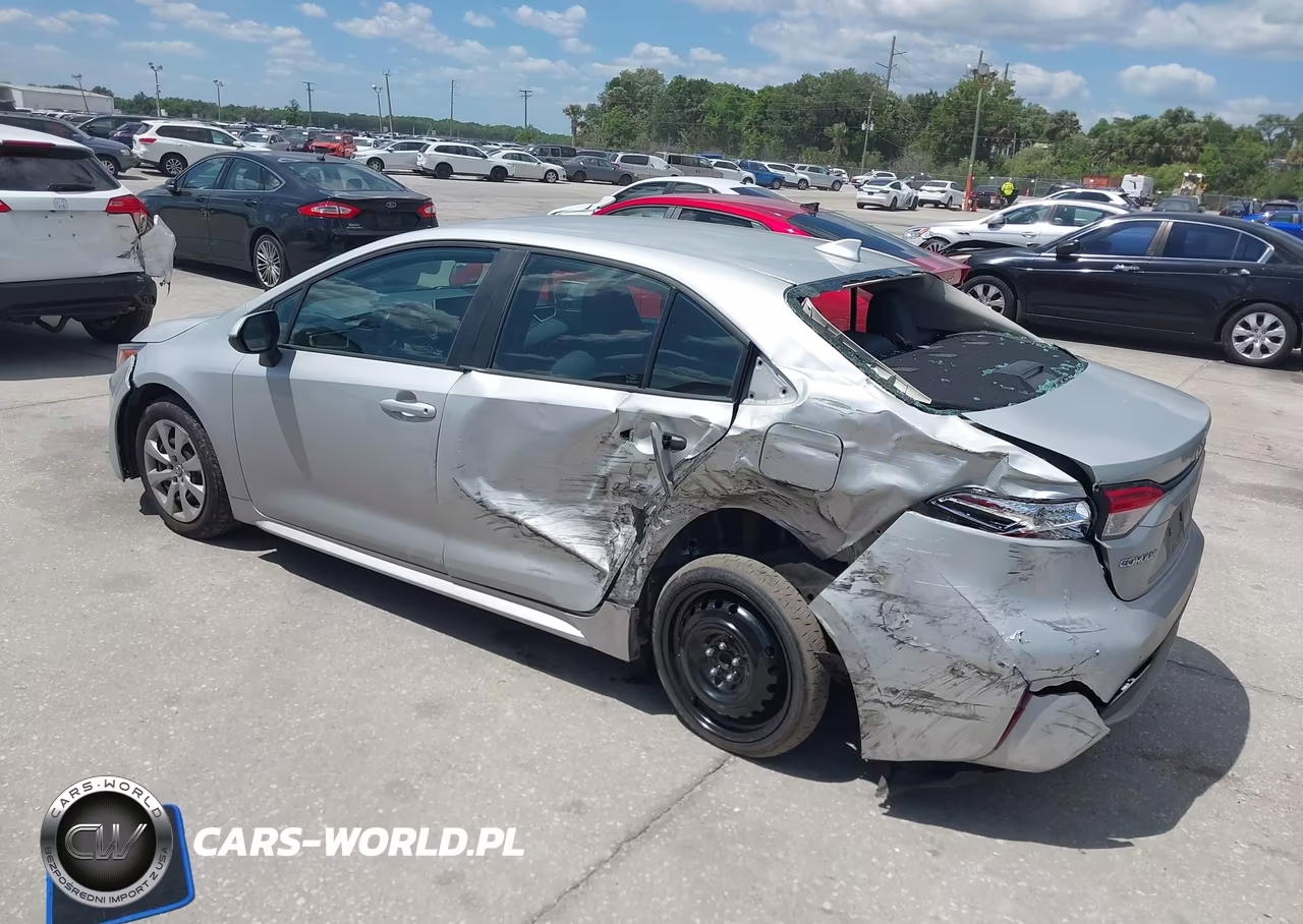 2021 Toyota Corolla Le VIN:5YFEPMAE8MP219013 - 3