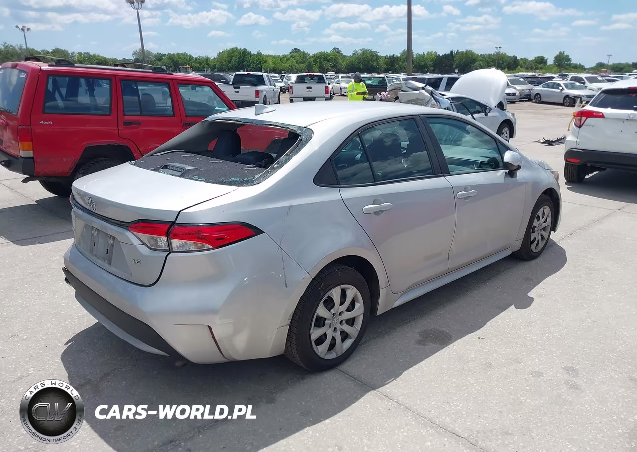 2021 Toyota Corolla Le VIN:5YFEPMAE8MP219013 - 4