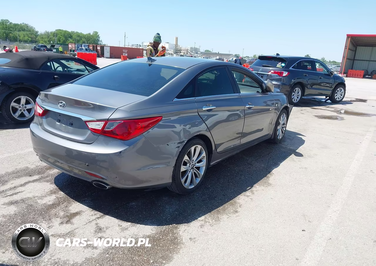 2012 Hyundai Sonata Se VIN:5NPEC4AC2CH450852 - 4