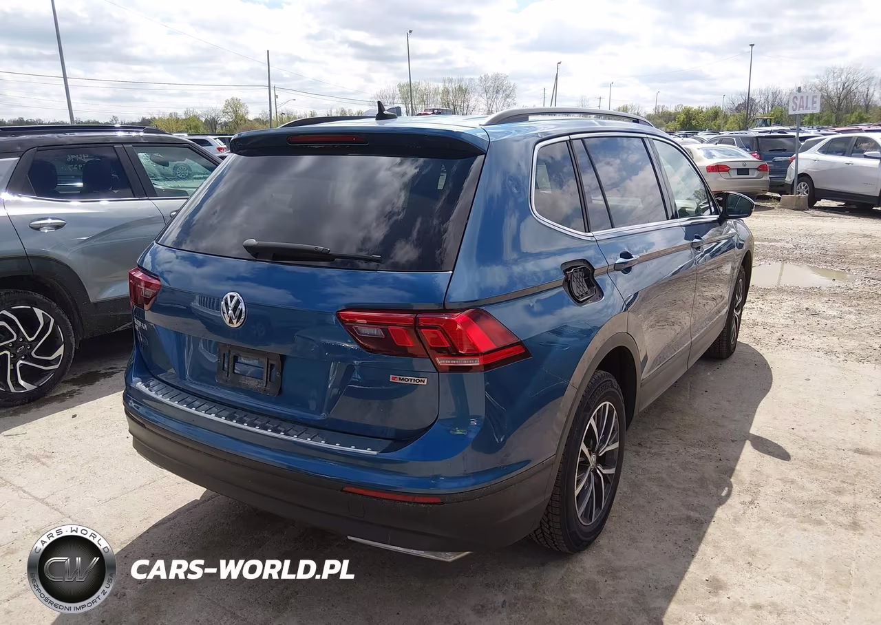 2019 Volkswagen Tiguan 2.0T Se-2.0T Sel-2.0T Sel R-Line-2.0T Sel R-Line Black VIN:3VV2B7AX0KM174790 - 4