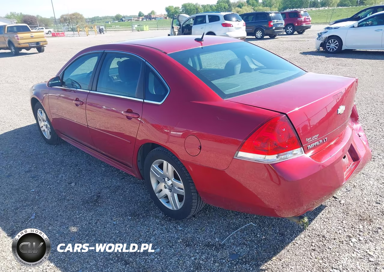 2013 Chevrolet Impala Lt VIN:2G1WG5E37D1108544 - 3