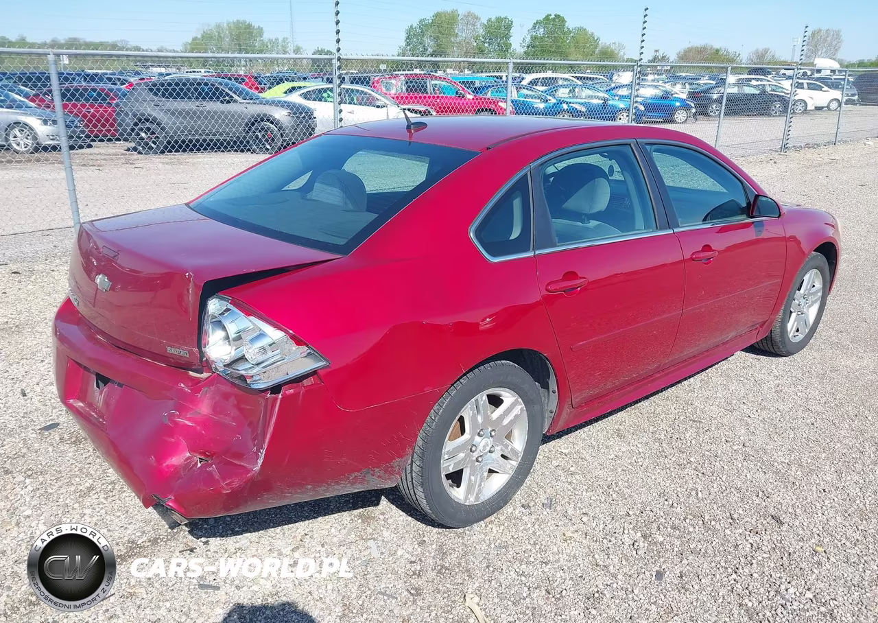 2013 Chevrolet Impala Lt VIN:2G1WG5E37D1108544 - 4
