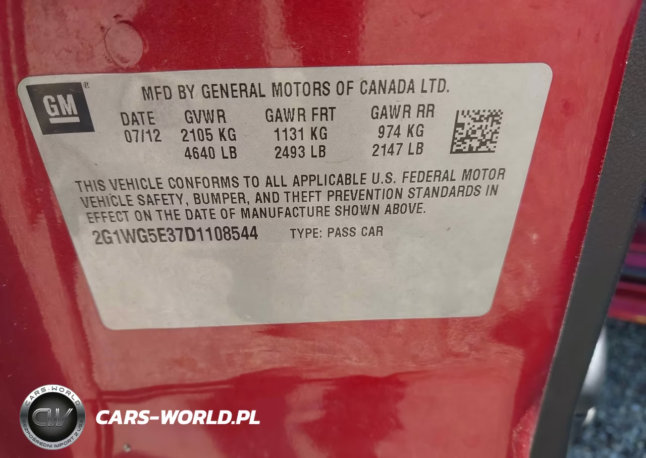 2013 Chevrolet Impala Lt VIN:2G1WG5E37D1108544 - 9