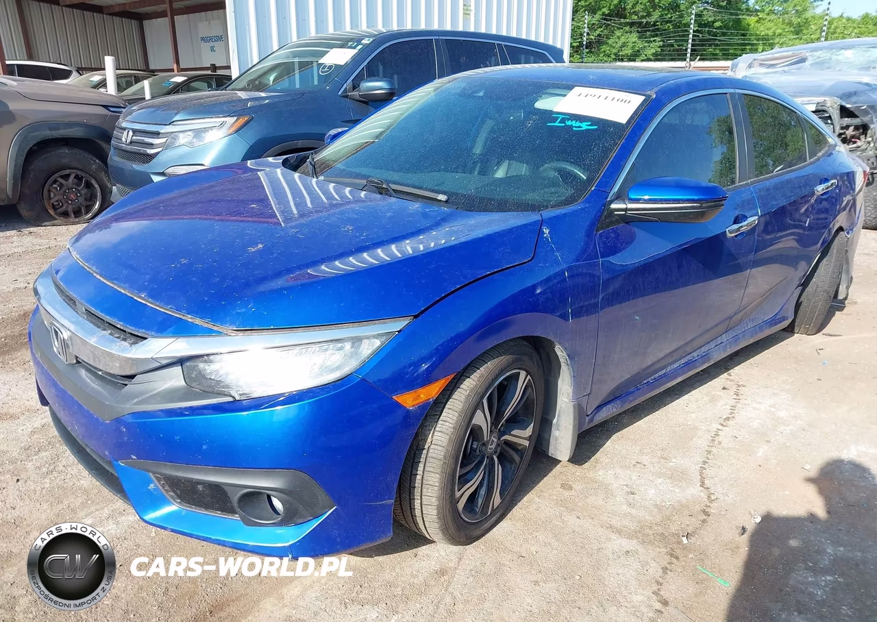 2016 Honda Civic Touring VIN:19XFC1F9XGE023378 - 2