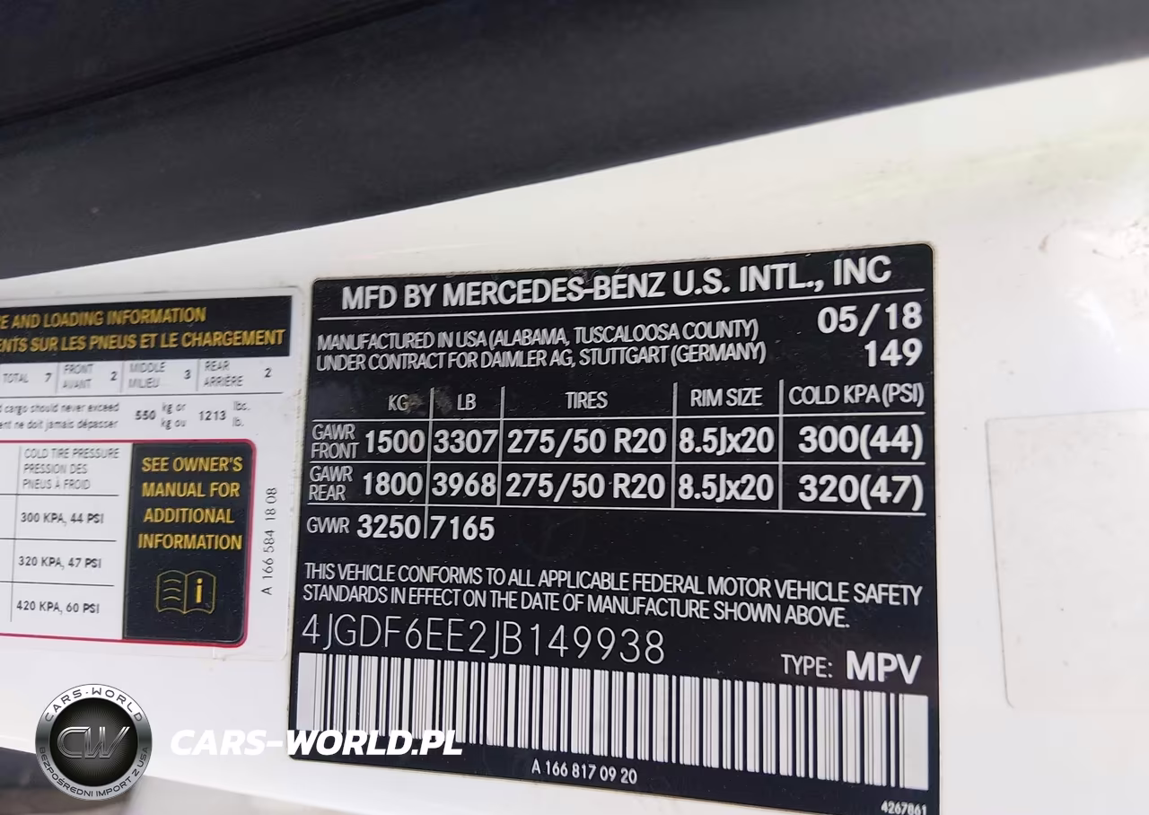 2018 Mercedes-Benz Gls 450 4Matic VIN:4JGDF6EE2JB149938 - 9