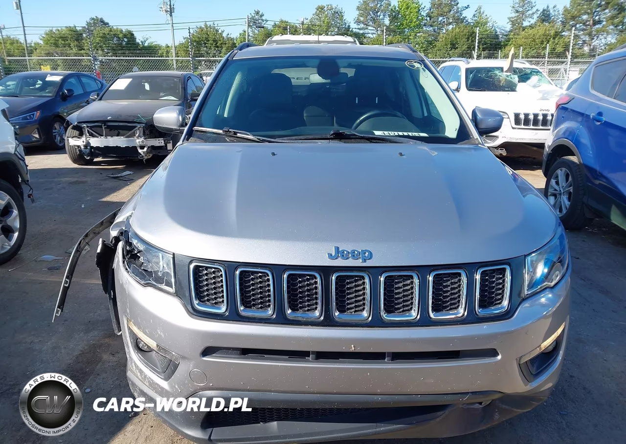 2020 Jeep Compass Latitude Fwd VIN:3C4NJCBB3LT153093 - 12