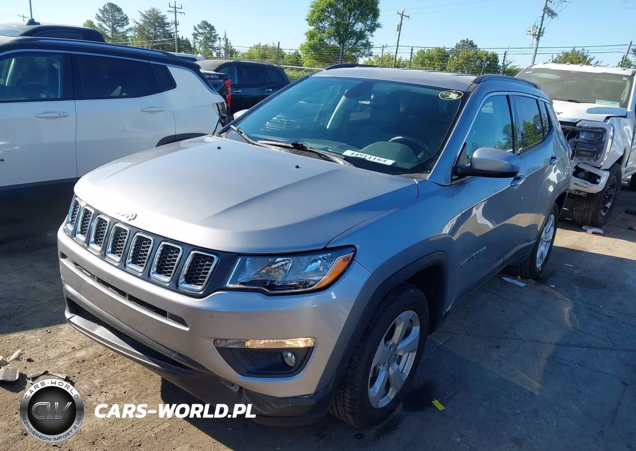 2020 Jeep Compass Latitude Fwd VIN:3C4NJCBB3LT153093 - 2