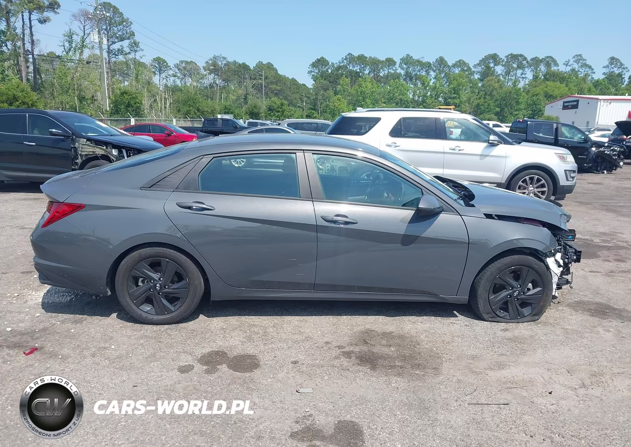 2023 Hyundai Elantra Hybrid Blue VIN:KMHLM4AJ4PU081664 - 14