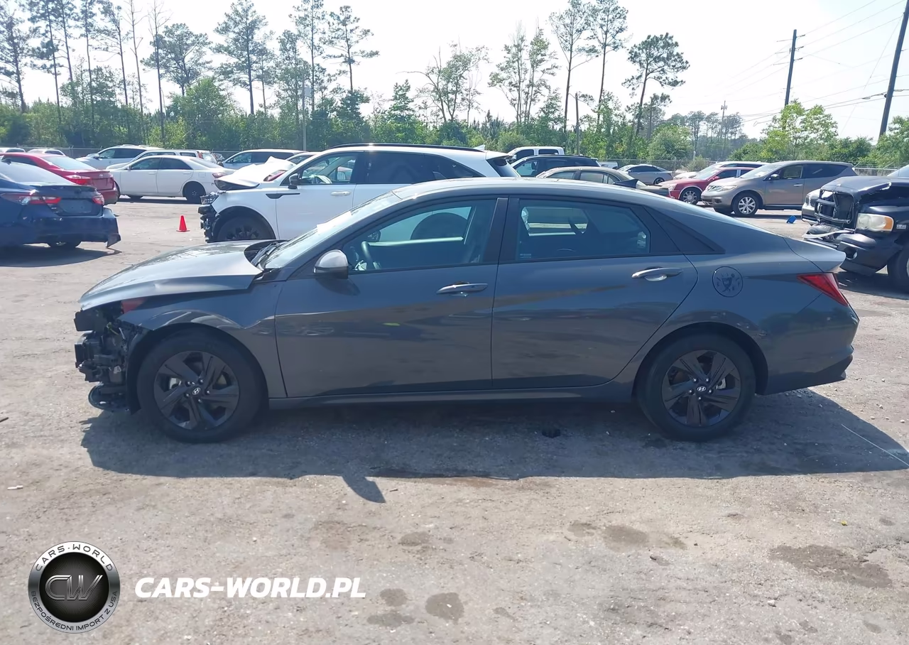 2023 Hyundai Elantra Hybrid Blue VIN:KMHLM4AJ4PU081664 - 15