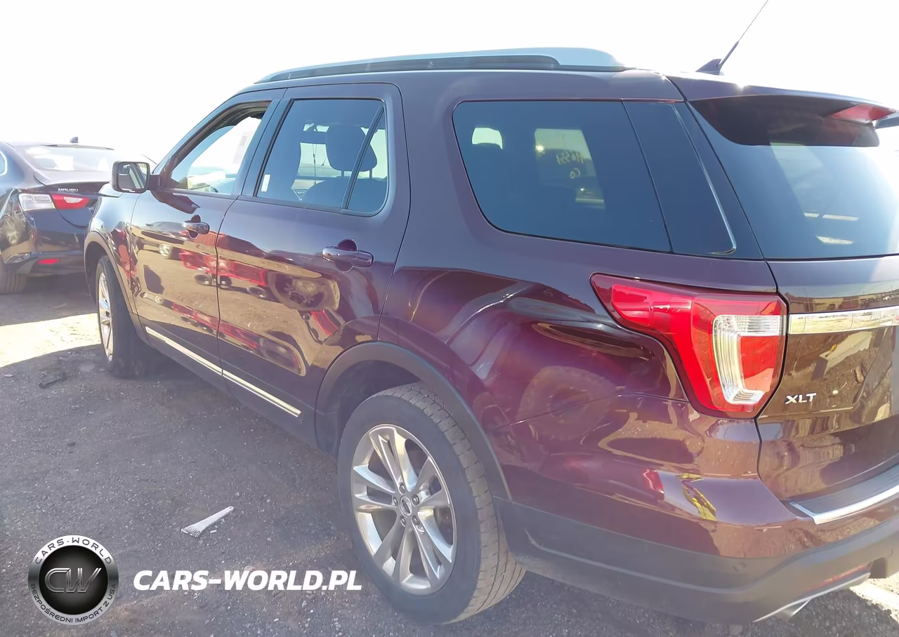 2018 Ford Explorer Xlt VIN:1FM5K8D82JGB87227 - 3