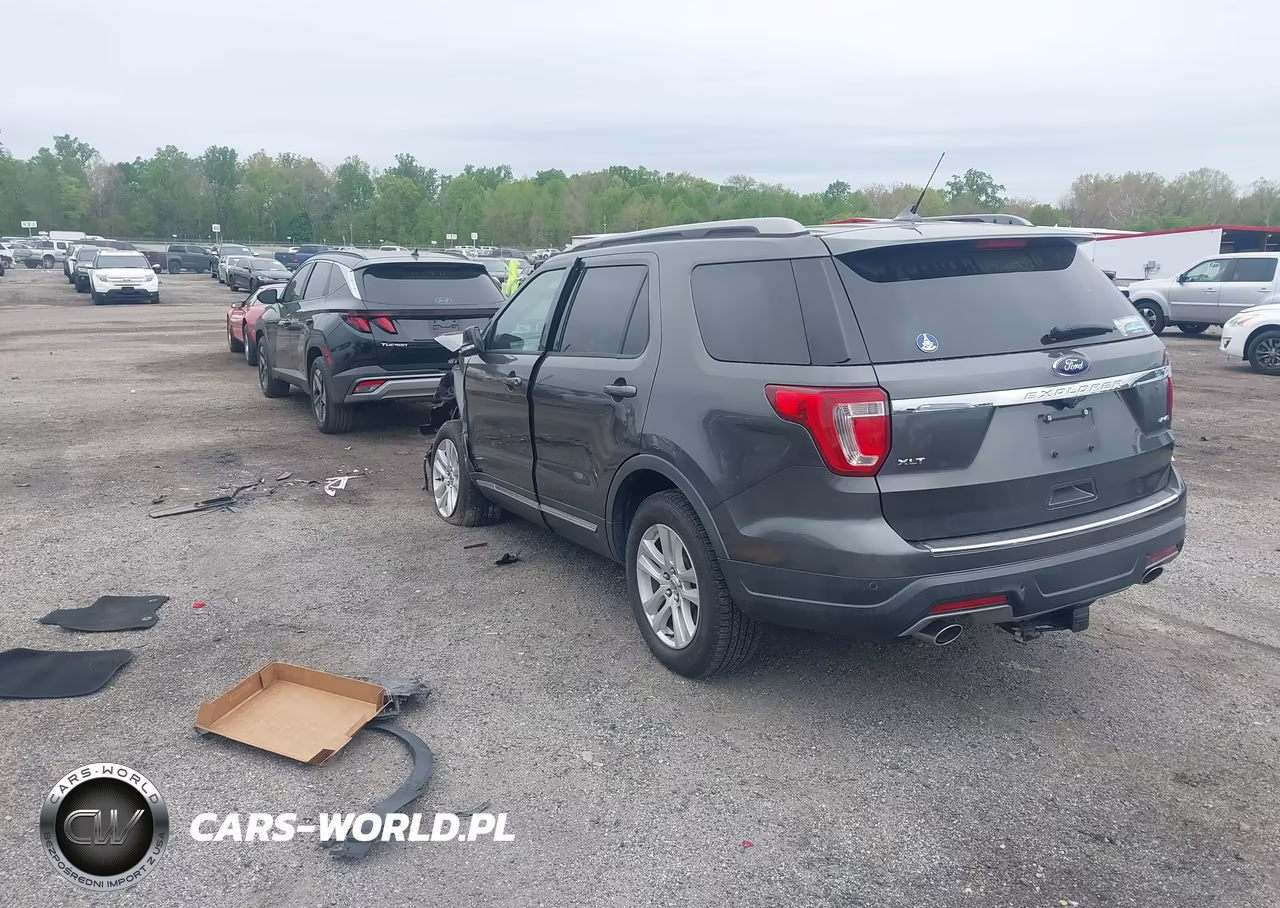 2018 Ford Explorer Xlt VIN:1FM5K8D83JGC89653 - 3
